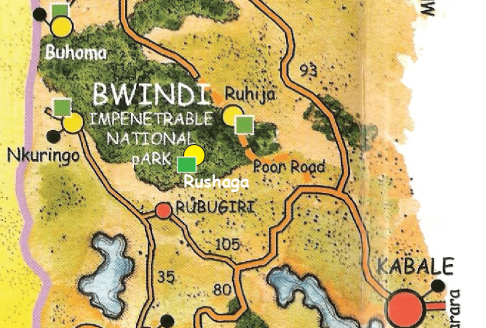 Gorilla trekking Sectors in Bwindi