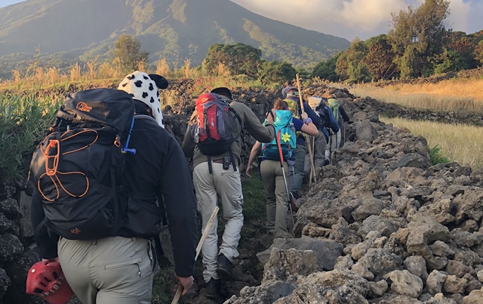 Mountain Hiking in Uganda